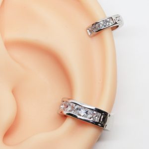 Piercing Umbigo Strass Boreal Aço - Eu Curto Acessórios