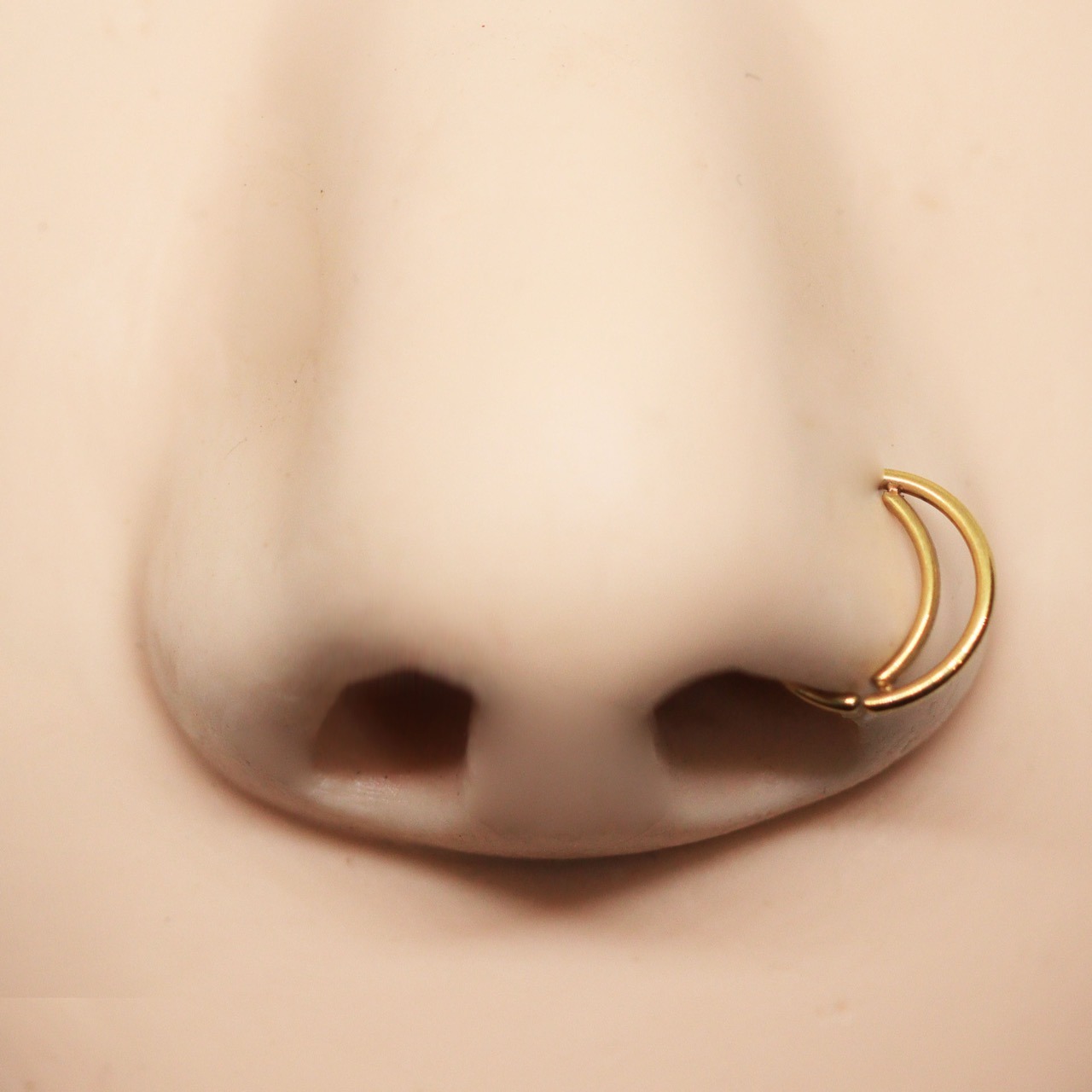 Piercing Nariz Argolinha Cravejado - KL PRATAS